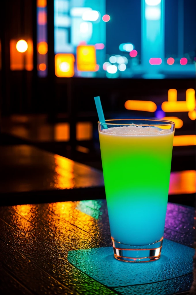 Neon lean glass