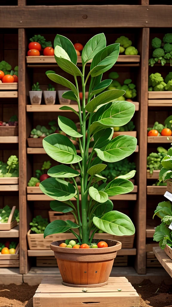 Growing organic vegetables