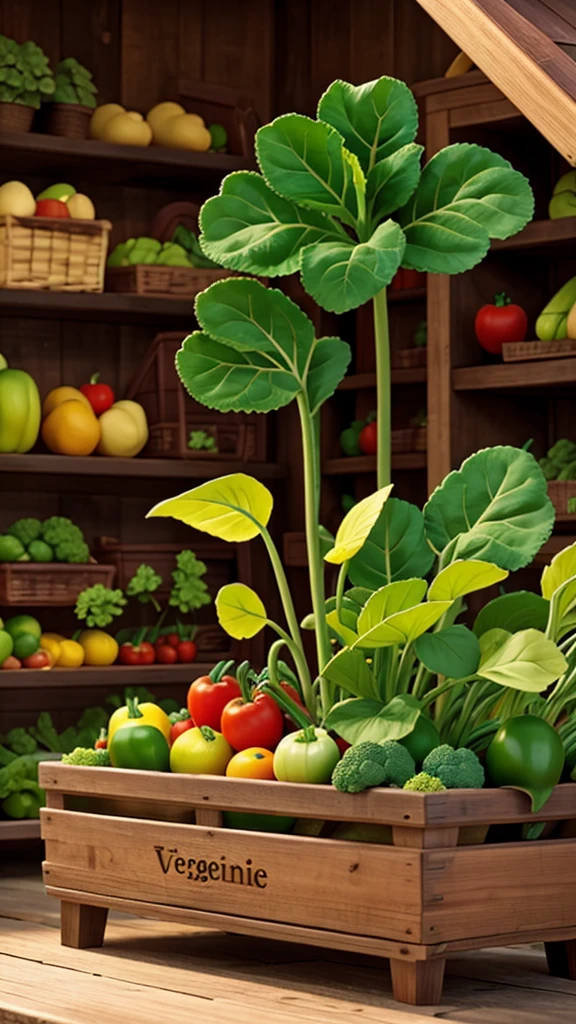 Growing organic vegetables