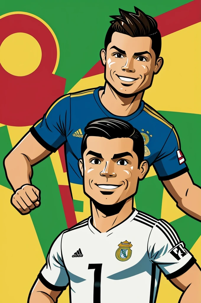 ronaldo cartoon