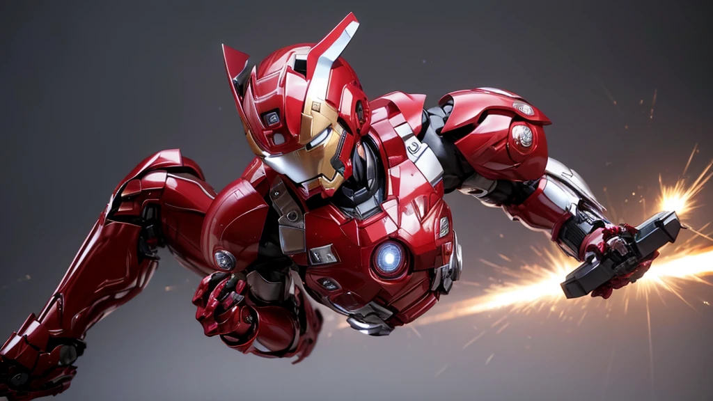 Female Iron Man(Red and Black)、shine、Shortcuts、Textured skin, Super detailed, Attention to detail, high quality, 最high quality, High resolution, 1080P, hard disk, beautiful,(Gundam),beautifulサイボーグ女性,Mecha Cyborg Girl,Battle Mode,Woman with a mechanical body,Full Body Shot、Visor of close-fitting headgear opens、I can see your true face　Expression of bitterness、Sweaty face、、Squint your eyes、、humid、Soaking wet、、Steam coming out of the head、Spread your legs、Embarrassed face、Open your mouth、Hold your face　Boyish black hair　Short-haired　Soaking wet　(Lie on your back with your limbs spread) (emergency)