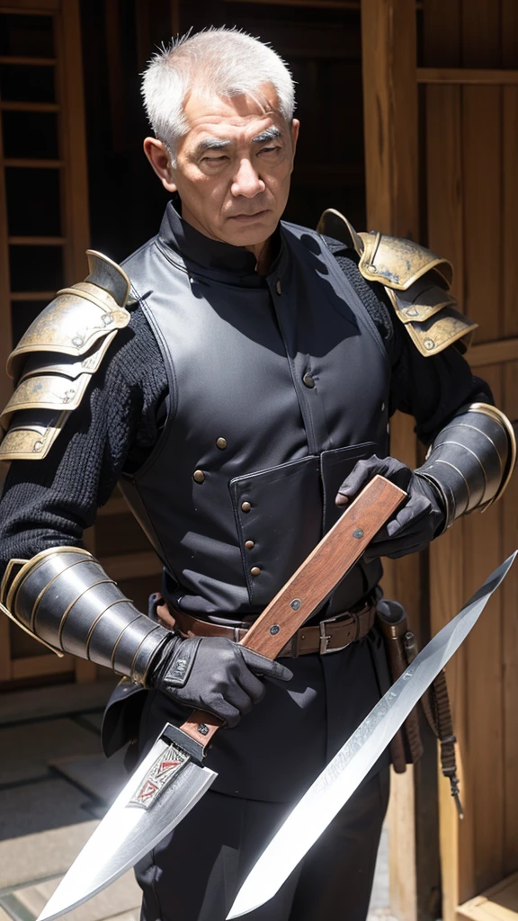 Japan Warlords male Astringent armor knife