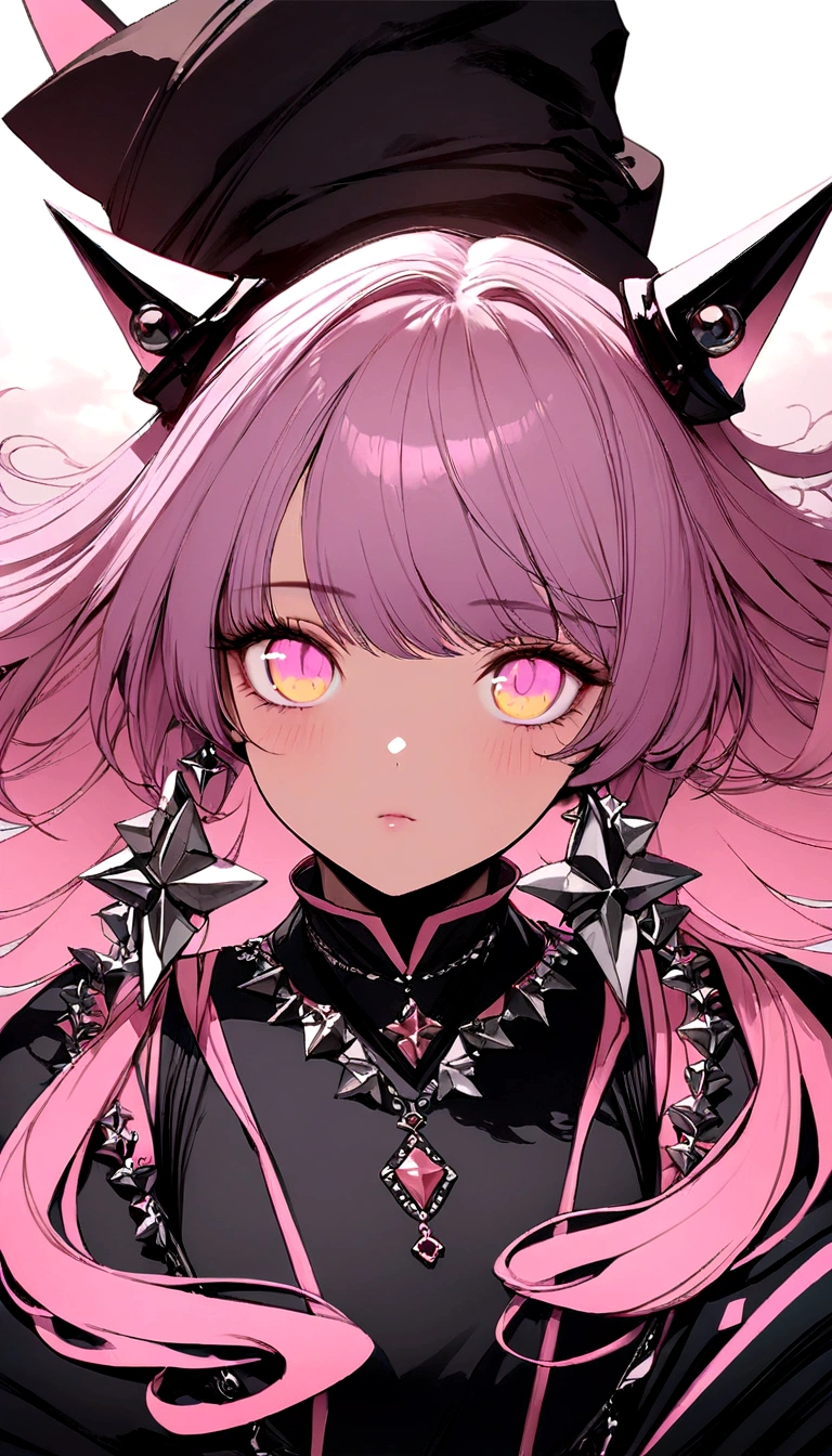 masterpiece,Ultra-realistic,32k,Highly detailed CG Unity 8k wallpaper, Highest quality, 1 Girl, whole body, Fallen, In the sky,  (cloudy:1.1), Lofi Color, Neon color,Dynamic vibes,Yellow Eyes,Purple Hair,Sunset street,