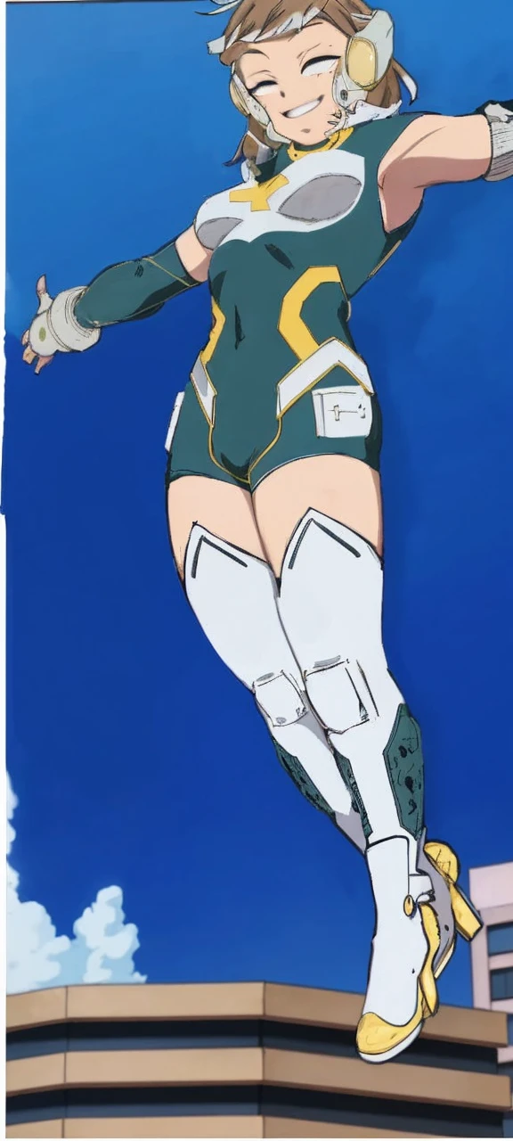 The style of the anime boku no hero academia 