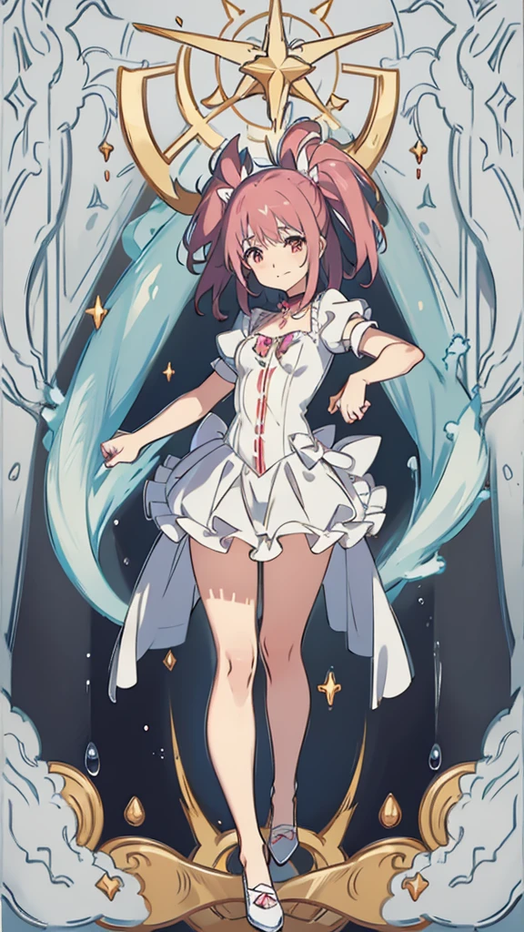 Magical Girl Madoka Madoka God Form Magic Wand Magic Enchantment Magic Attack