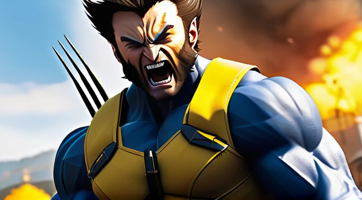 Create an attractive cover for the Arma x Wolverine game battle championship