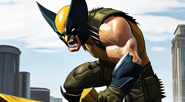 Create an attractive cover for the Arma x Wolverine game battle championship