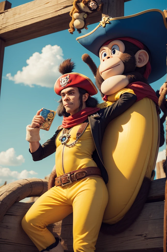 The Adventures of Captain Banana, the Monkey Pirate