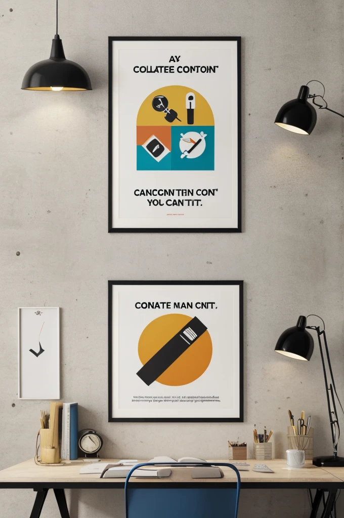Create a poster about things i can and cant control