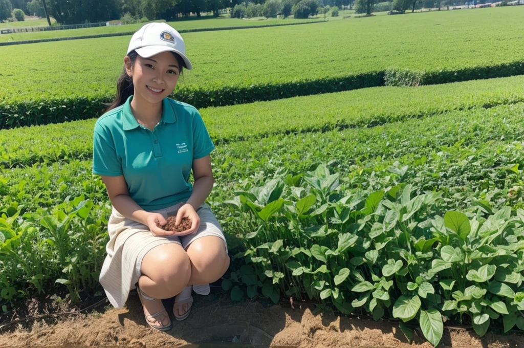Fertilizers make crops grow well