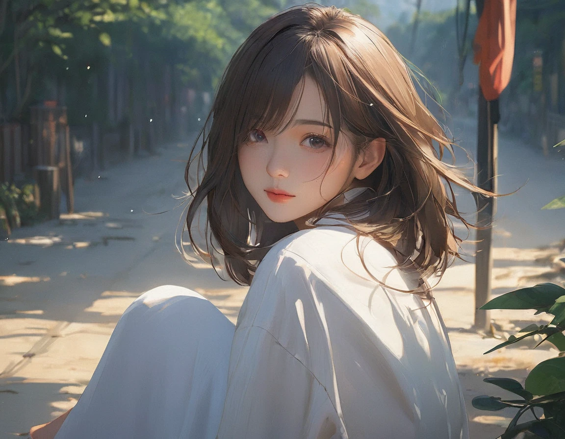(masterpiece, Highest quality:1.2), One girl, alone