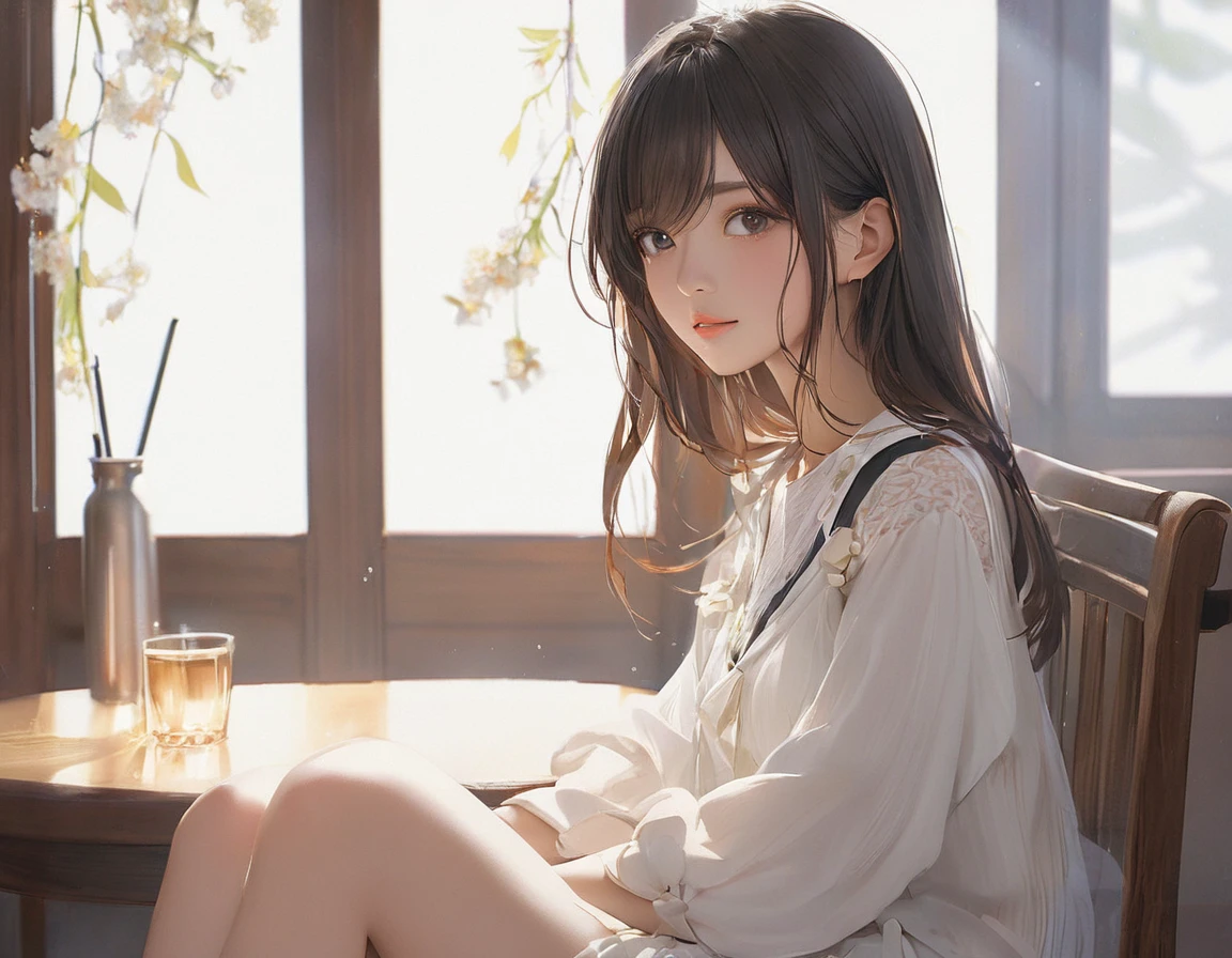 (masterpiece, Highest quality:1.2), One girl, alone