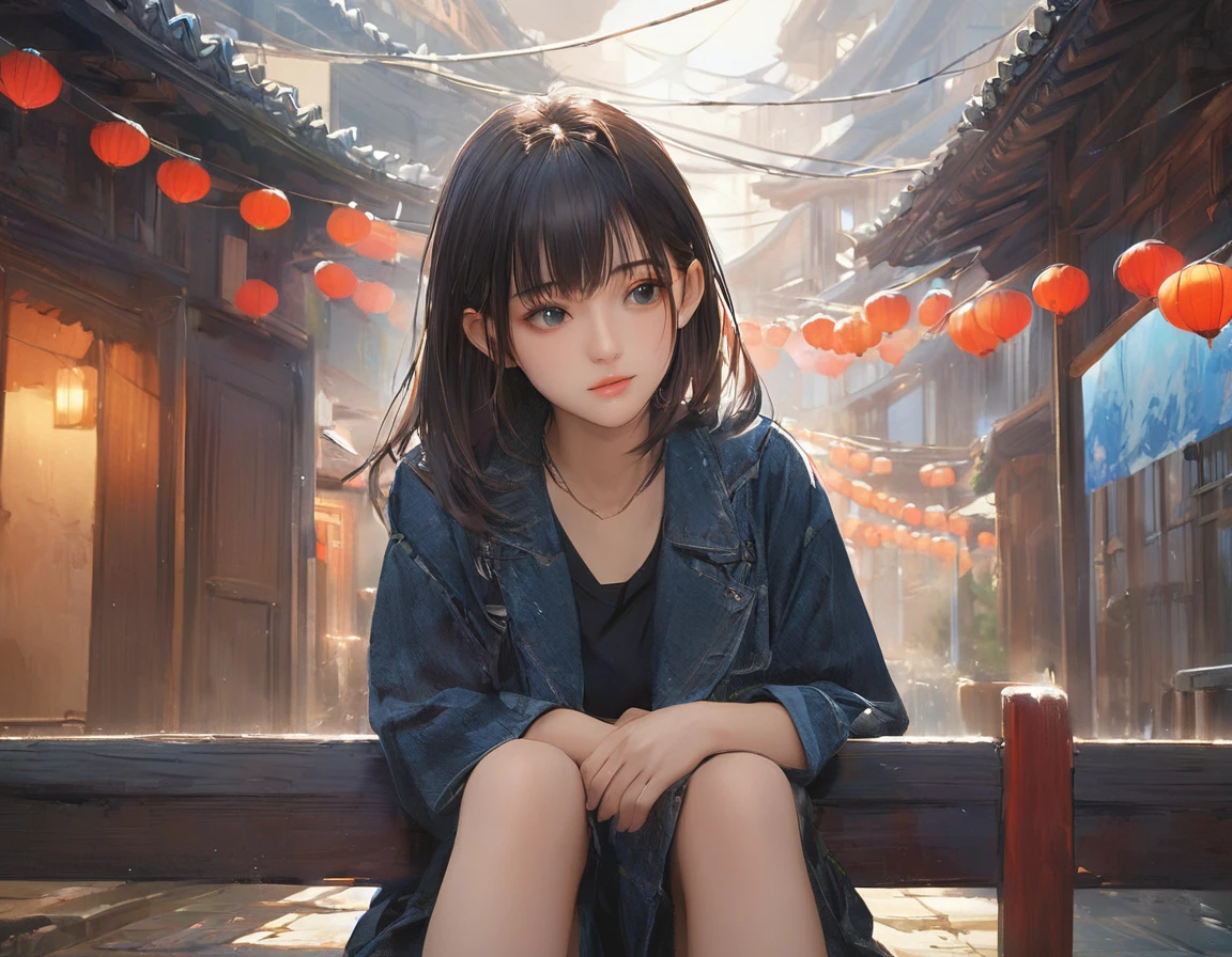(masterpiece, Highest quality:1.2), One girl, alone