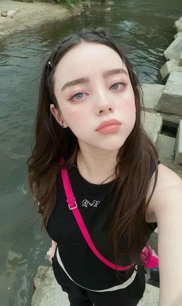 Billie Eilish HD, jennie blackpink, beautiful eyes, flawless eyes, Pretty lips, pretty arms