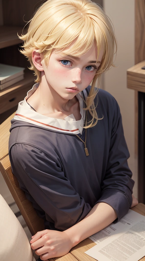 blonde boy