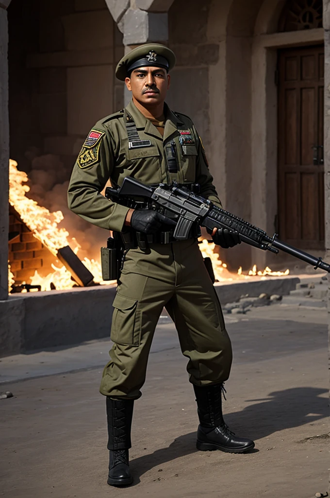 Create a high command soldier from Mexico