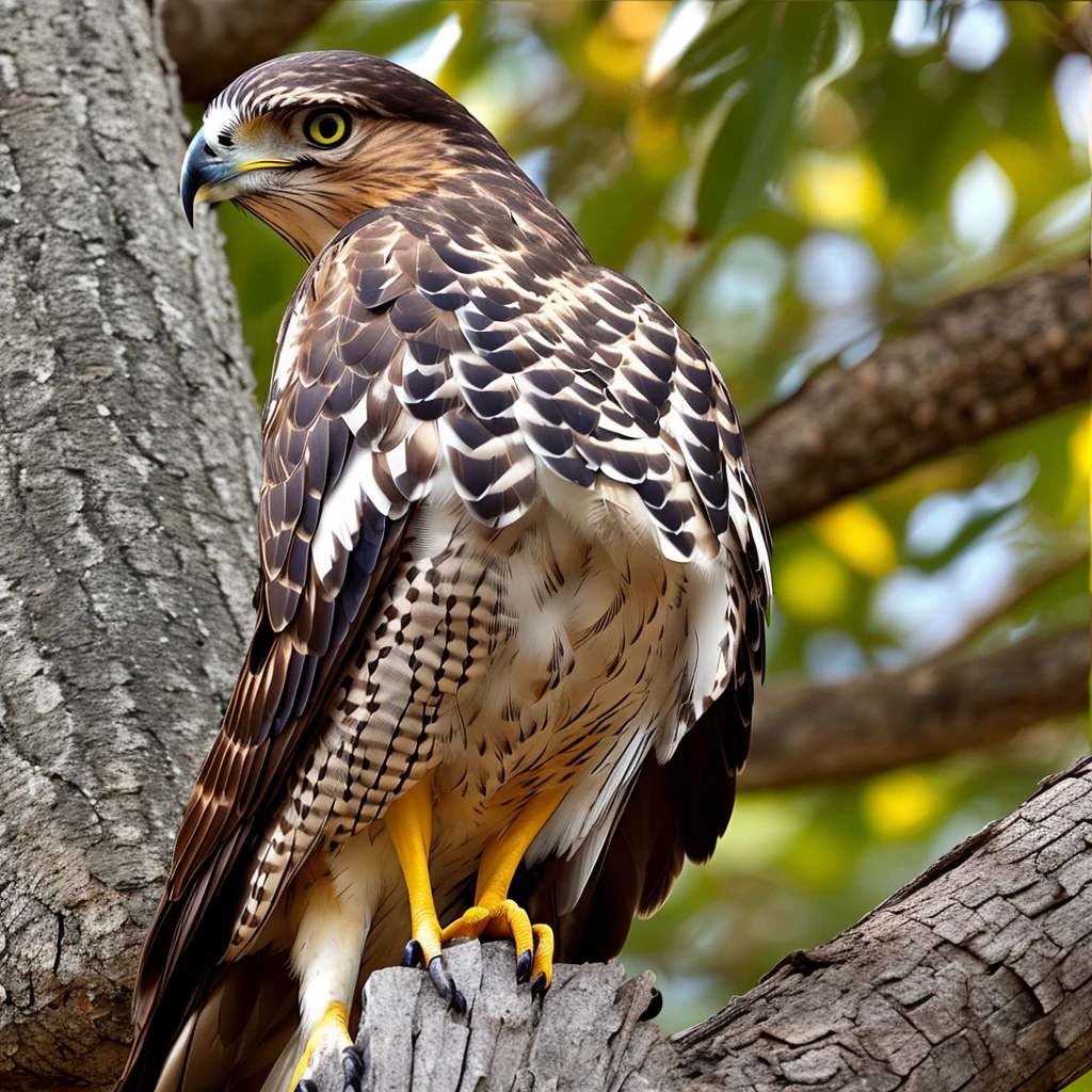 A sexy singer male hawk bird 
