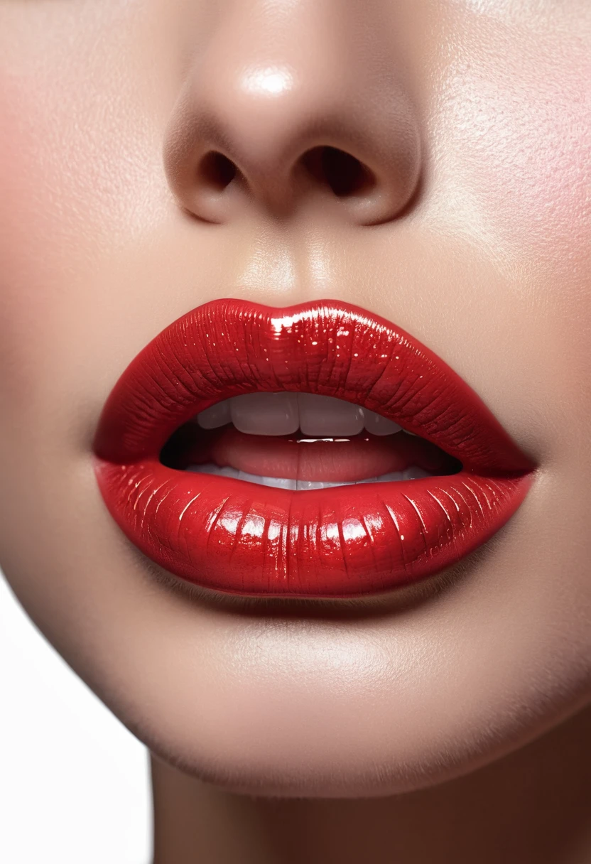 beautiful lips, realistic, detailed