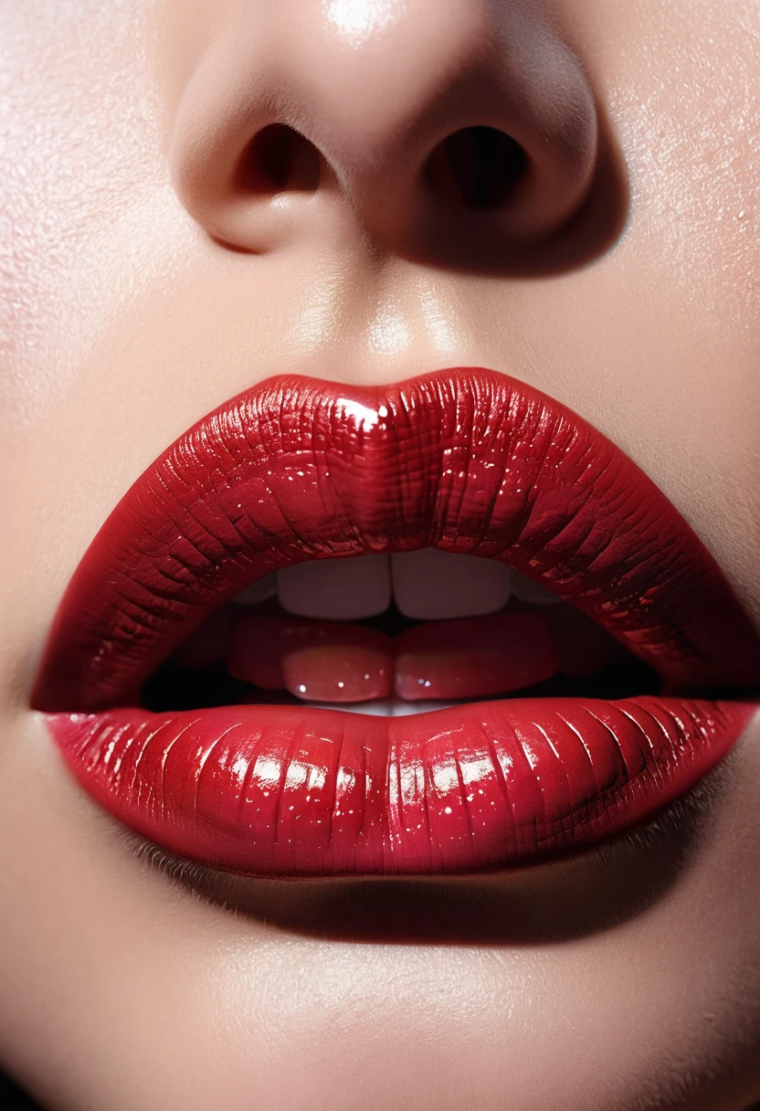 beautiful lips, realistic, detailed