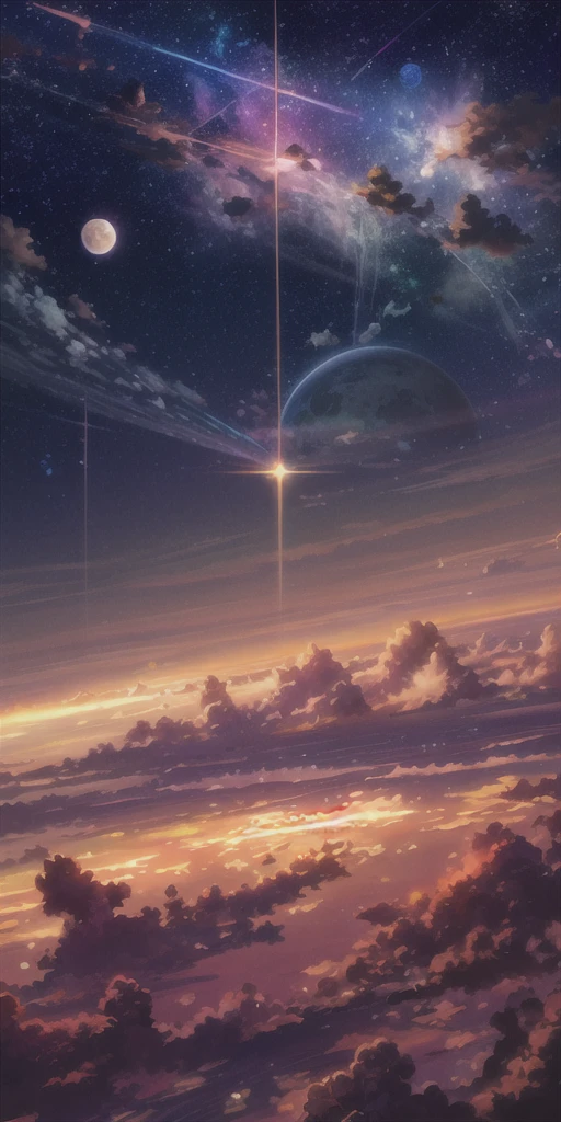 anime anime wallpapers with a view of the sky and stars, cosmic skies. by makoto shinkai, anime art wallpaper 4 k, anime art wallpaper 4k, anime art wallpaper 8 k, anime sky, amazing wallpaper, anime wallpaper 4 k, anime wallpaper 4k, 4k anime wallpaper, makoto shinkai cyril rolando, anime background art
