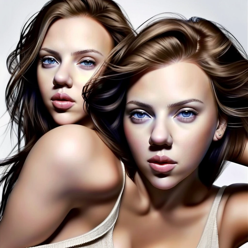 Most beautiful, bownsy black hair, beutiful brown eyes,hot and sexy,full bodycenematic and realistic hollywood actress, Scarlett Johansson