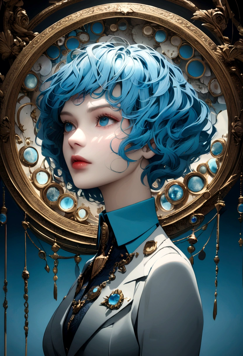 change the colors to blue
