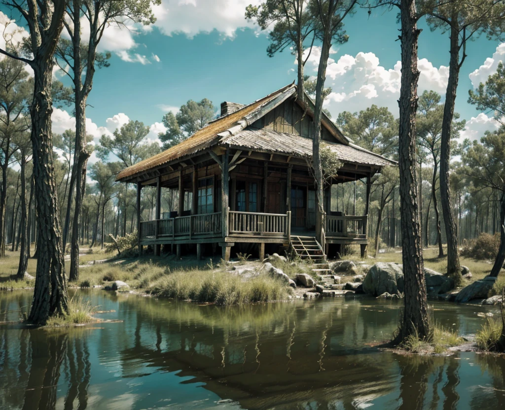 Swamp background