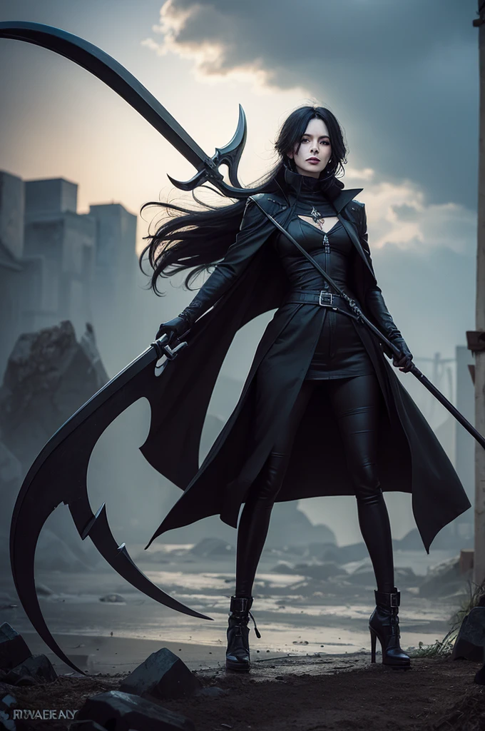Death with a scythe