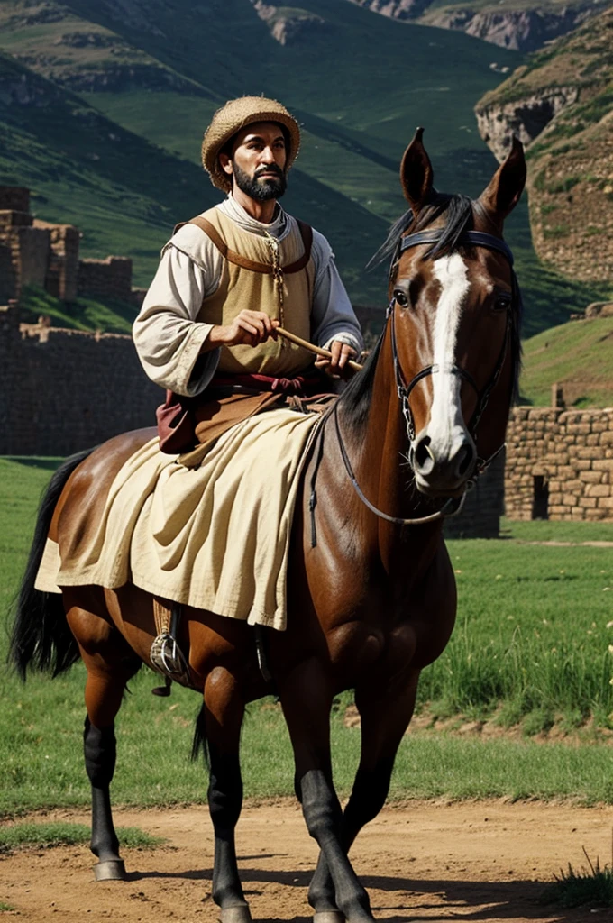 A peasant type  that the drawing be animated 