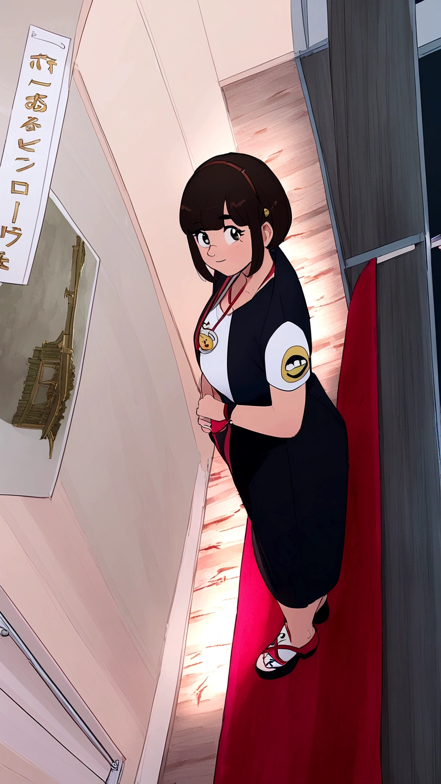 A white woman in Disney Pixar style, high qualiy, best qualityer