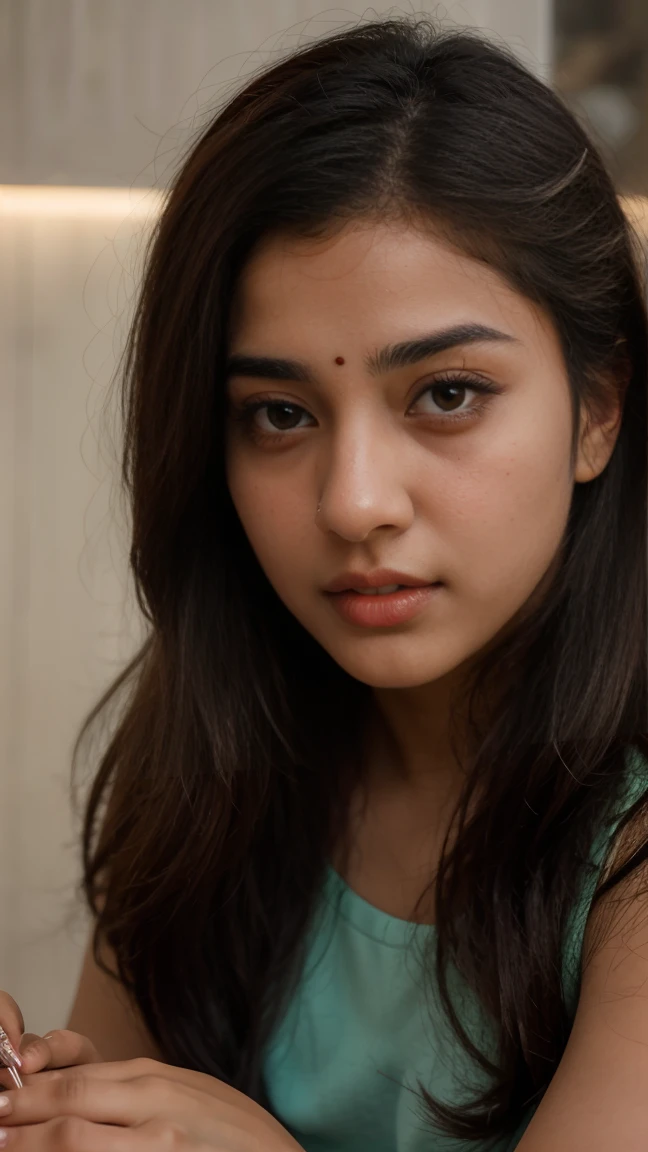 A beautiful young woman, Ananya Pandey Inserting finger into the vagina perfect anatomy,ultra detailed face and eyes, ultra sharp HDR, realistic realism, 8k