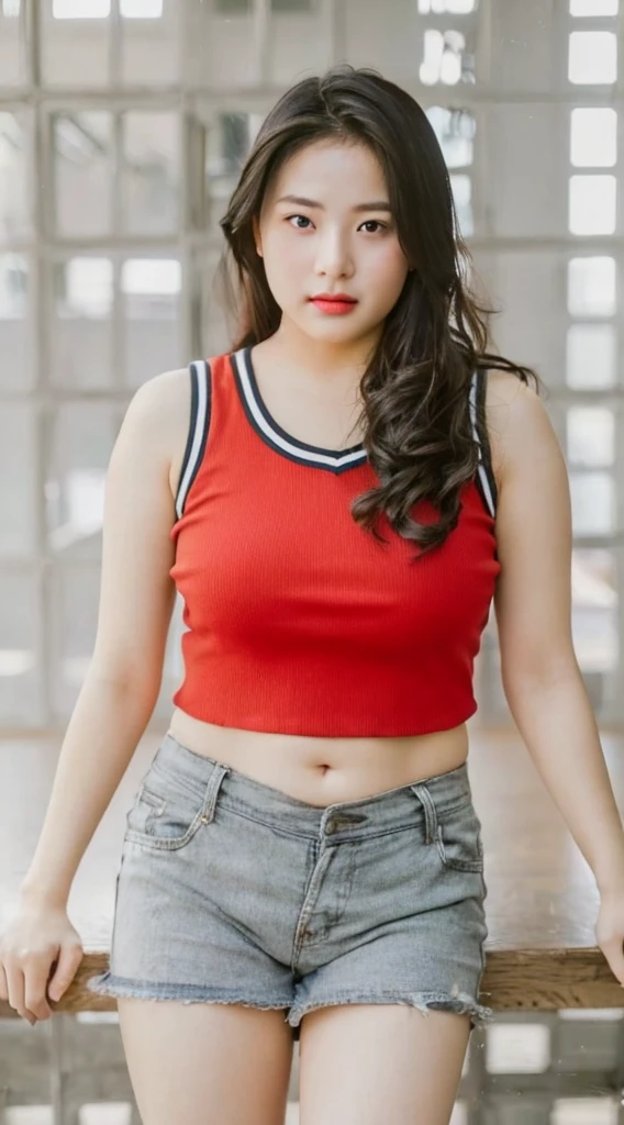 25 years old woman, milf, ((at classroom)), ((school uniform)), RAW photo, (photorealistic:1.37, realistic), highly detailed CG unified 8K wallpapers, 1girl, ((thick body:1.1)), (large breasts:1.2) , looking at viewer, (((straight from front))), (HQ skin:1.2, shiny skin), 8k uhd, dslr, soft lighting, high quality, film grain, Fujifilm XT3, ((full body:0.8)), (professional lighting:1.4) , zeeasadel