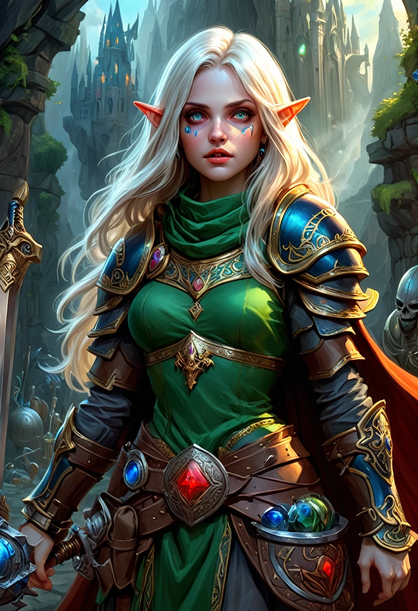 Role-playing game (RPG) style fantasy create a photo realistic image that the viewer has never envisioned before,the image should demonstrate extreme creativity,imaginative,bold,inspiring,original in subject,original in style,amazing composition,intricately detailed,absurdly complex . Detailed, vibrant, immersive, reminiscent of high fantasy RPG games