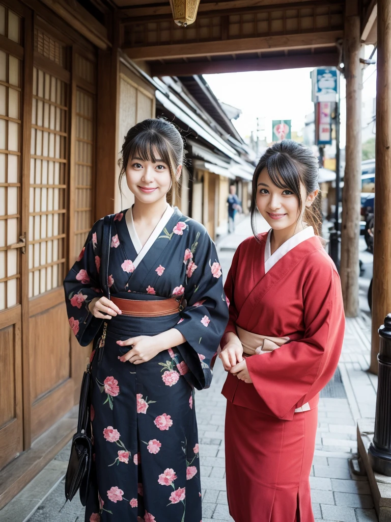 　A beautiful girl in a Japan　Kyoto　