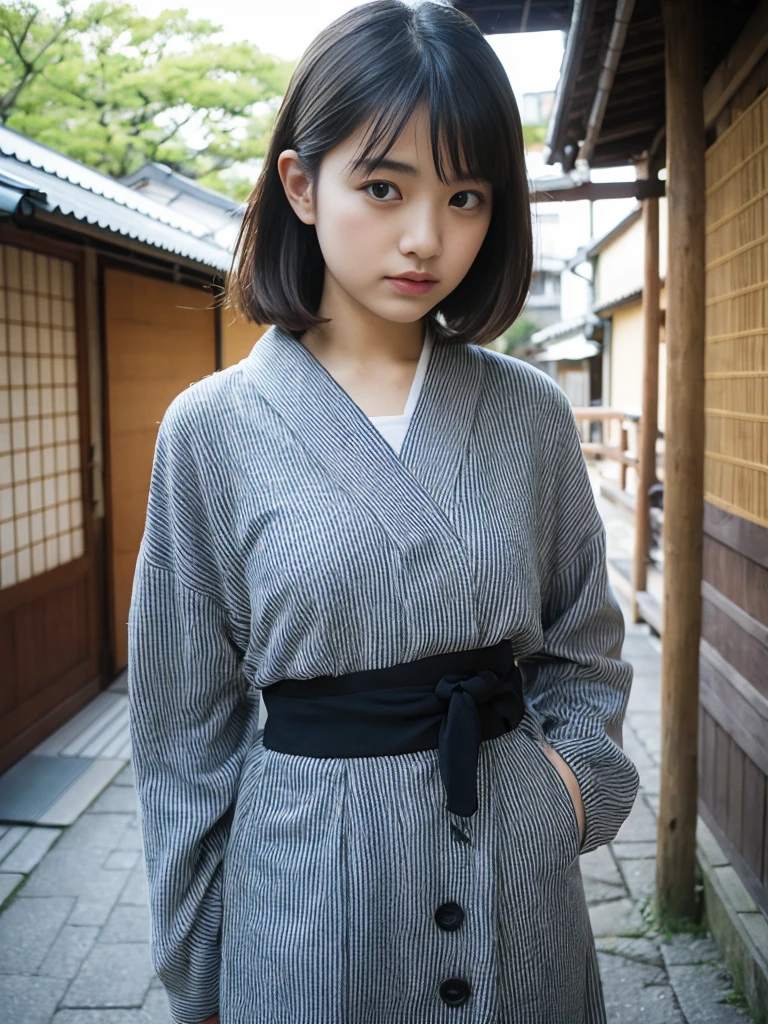 　One person　Japanese beautiful girl　Kyoto　