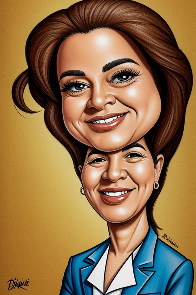 The caricature of Dibu Martinez