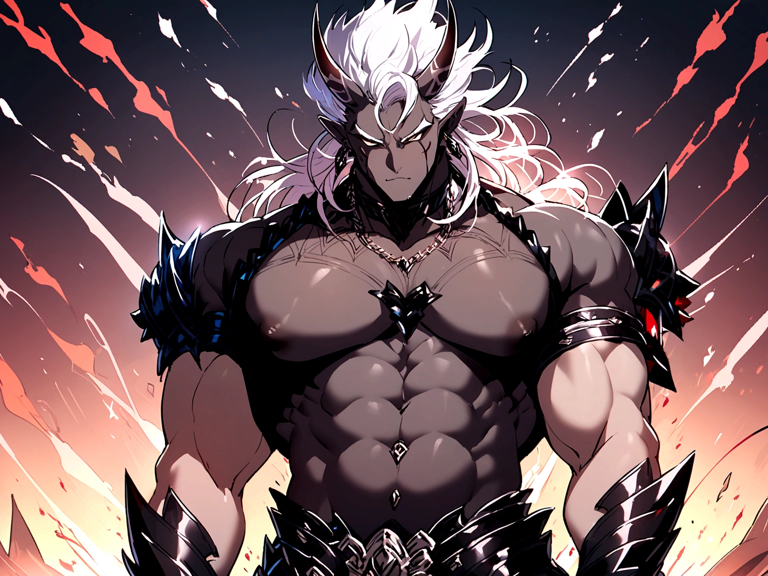 Oni male, male, large man