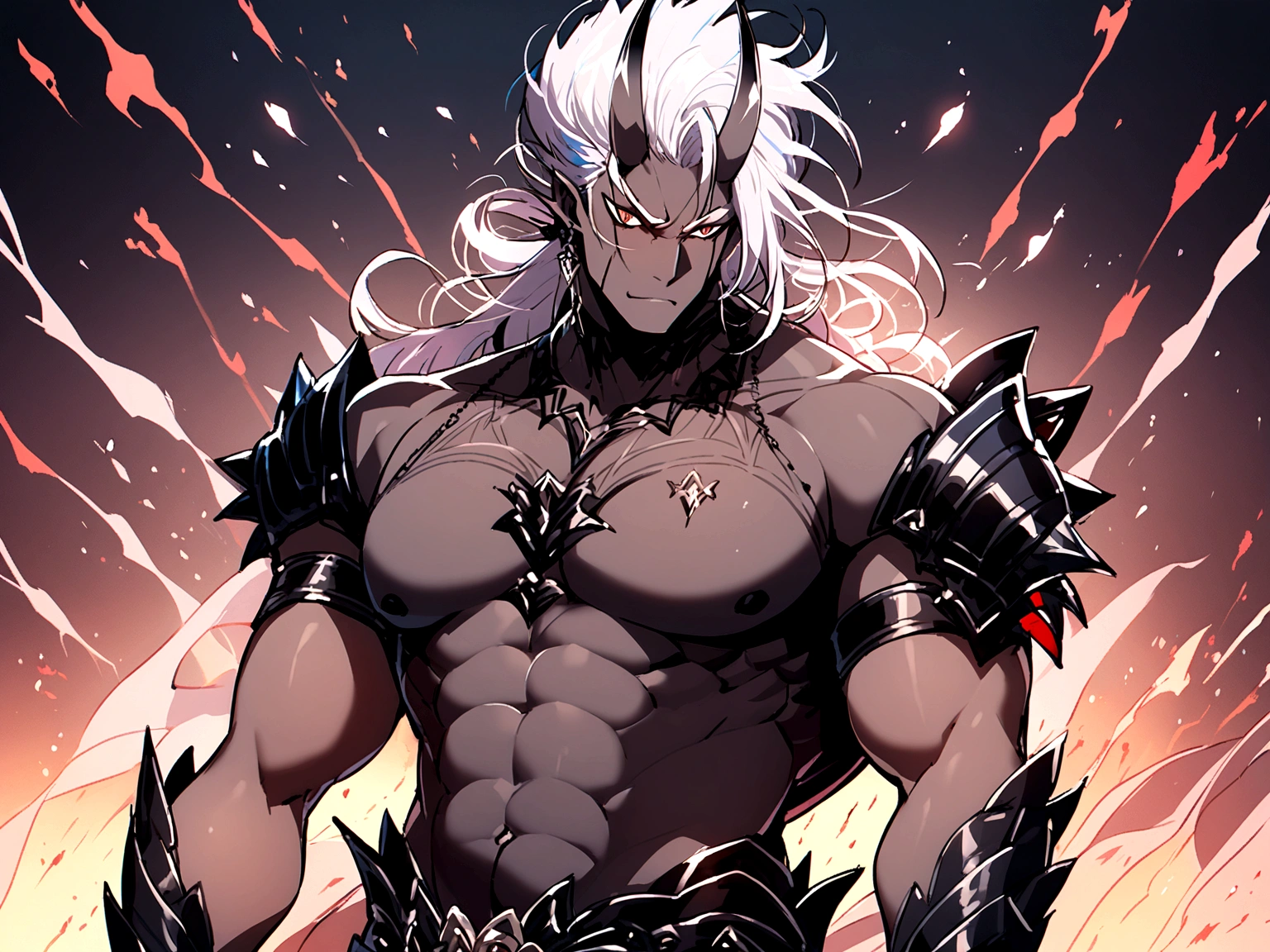 Oni male, male, large man