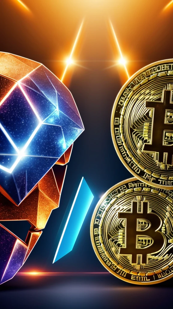 A fantastic cyber world　Bitcoin vs Ethereum　Fighting