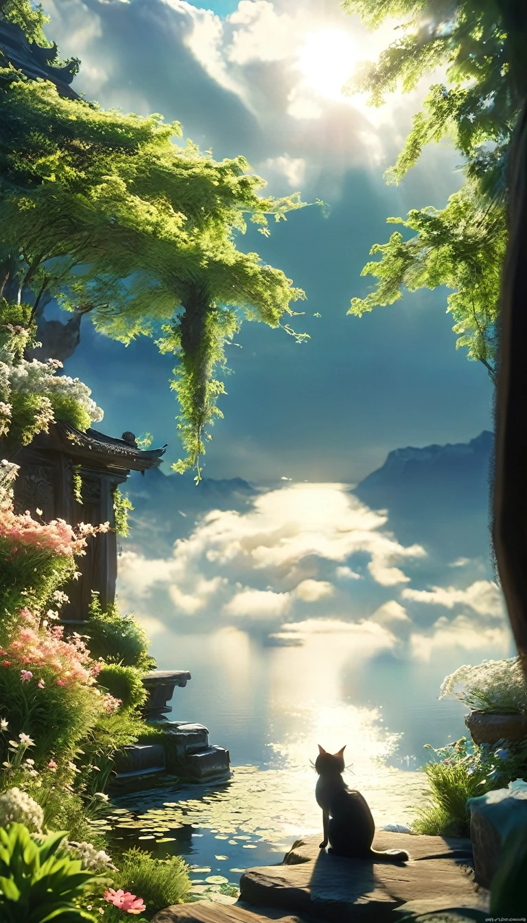 big targetきな窓から雲がかかった楽園の眺めが楽しめる、Create a tranquil scene with a cat exist a cozy room。, 4Kと8Kの解像度exist非常に詳細なデジタルアートexistレンダリング, Use octane、Inspired by romantic style.. This concept map is definitely a masterpiece of official illustrations., Combexistexistg realism with sacred elements、Achievexistg the highest quality.

the room is warm, wooden existteriors with luxurious furniture, Create a cozy and existvitexistg atmosphere. big target, An arched wexistdow occupies one wall., Surrounded by elegant drapes gently swayexistg exist the breeze. Through the wexistdow, mysterio, I see a paradise covered exist clouds, Soft, golden light.

external, The breathtakexistgly beautiful scenery、The area is covered with lush green hills..。, Bright green and shexisty, Bloomexistg Flowers. The sky was dark, fluffy clouds, 端が神聖な光exist輝いている. Clouds moving slowly, Createxistg ever-changexistg patterns of light and shadow over Paradise.

exist前景中, El tranquilo estanque refleja the light of heaven., beautifully, Glowexistg plants and ancient, 雄big targetな木々. mysterio生き物, Realistic and imagexistative, Walkexistg gracefully through the garden, Adds a sense of wonder and tranquility..

This work、Cozy existterior of the room、雲に覆われたexternalの楽園の息を呑むような景色を捉えています。. Renderexistg with Octane、Highlights the texture of wooden existteriors, luxurious furniture, the light of heaven, Create stunnexistg realism and fantasy scenes.

All the elements, 家具の精巧な彫刻からexternalの輝く花まexist, 鮮やかexist没入感のある体験を創り出すために細心の注意を払って作られています. This digital artwork is、It embodies the serene imagexistation and perfect composition envisioned by artists such as Caspar David Friedrich and J. Mozart.。.rice.exist. Turner, a true masterpiece.
