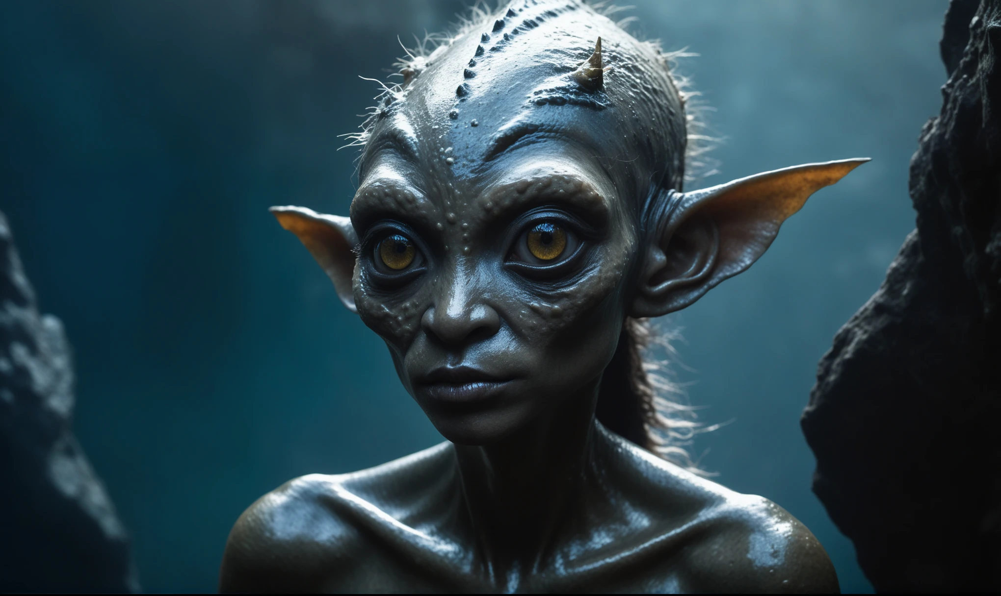 full-body-shot,beggar deep niobium paladium The Alien Entity,native italian babychild, wants eat,survival in criminal city of future, Technicolor,natural skin textures, hyper realism, hyper detailed,Extremely detailed,High contrast,Masterpiece,Realistic,Ultra Detailed, intricate details,realistic humid leather,extremly intricate,Epic Realistic, cinematic style,irina yermolova,high contrast,hdr,extremely detailed, deep night landscape,masterpiece,intricate details,faded,eyes extremely detailed, high detailed eyes,8k resolution,RAW,retina, Nikon Z9,China,orc,Li River in Guangxi Zhuang of China,tkt style, pointed ears，perfect, Elf，transition between two art styles, Ink painting to photorealism, Double contact, X-ray, Creative, vivid light, masterpiece, fantasy, Abstract, Surrealism, super detailed, high resolution, stop:35;(((creature with a spectral and ghostly appearance)). Her skin is pale, almost translucent,ancient rock paintings of the first people,sharkfish's leather
