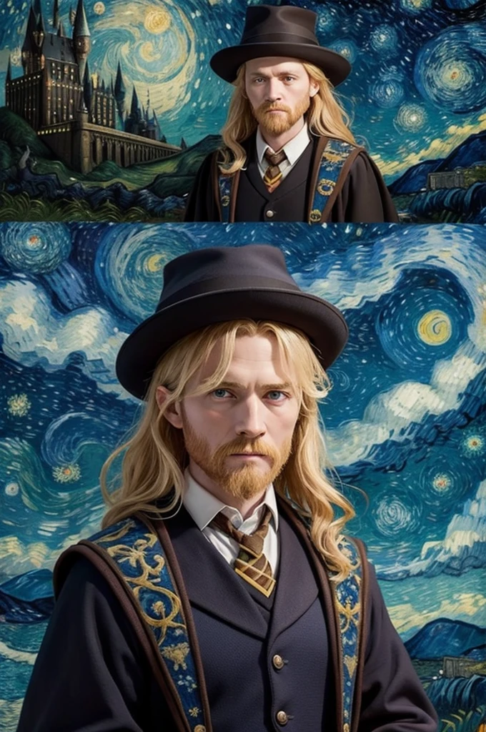 hogwarts van gogh