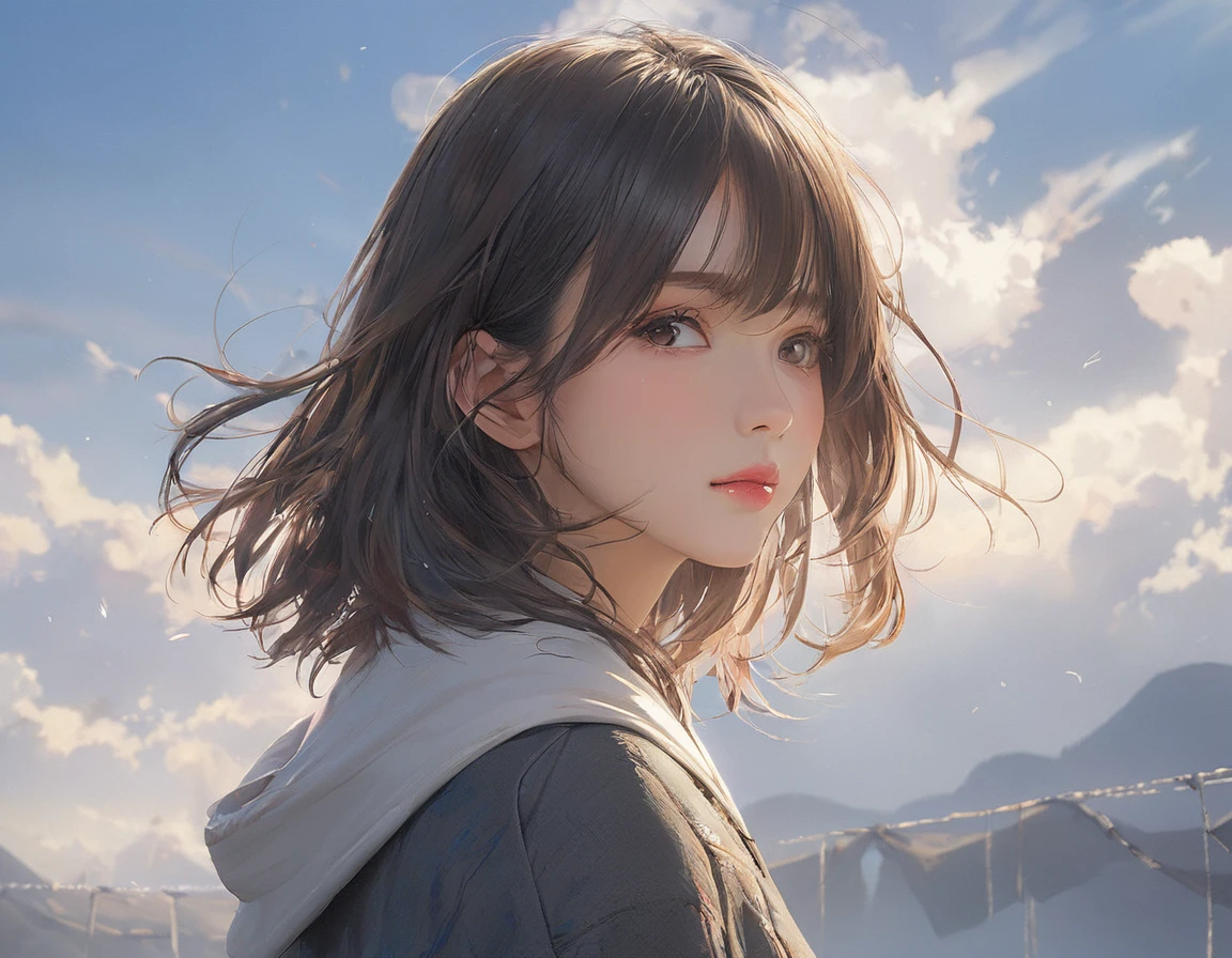 (masterpiece, Highest quality:1.2), One girl, alone