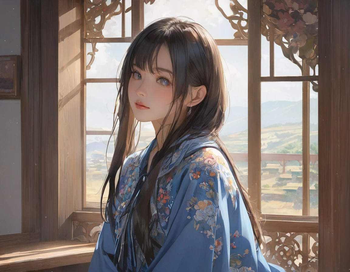(masterpiece, Highest quality:1.2), One girl, alone