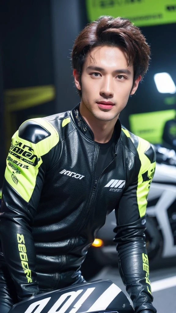 handsome man on mt 03 motorcycles 8K,best quality, ultra high resolution, insta story, man on motorbike