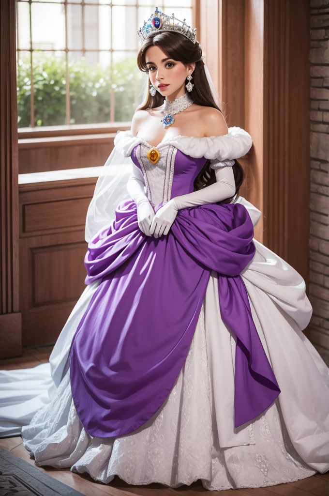 Princessa Leach from Super Mario Bros 
