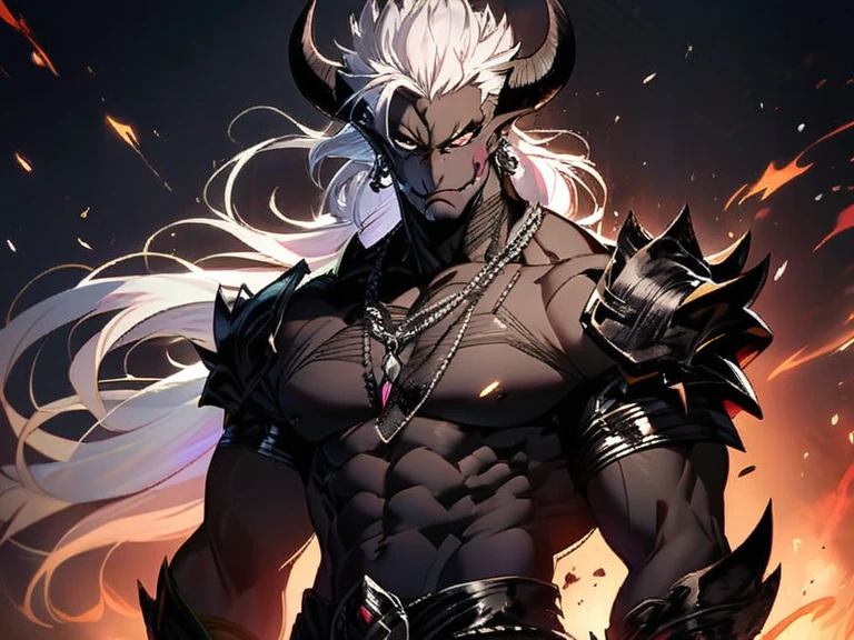 Male oni - add canine tusk