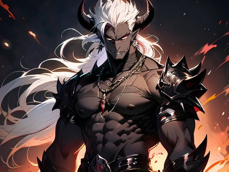 Male oni - add canine tusk