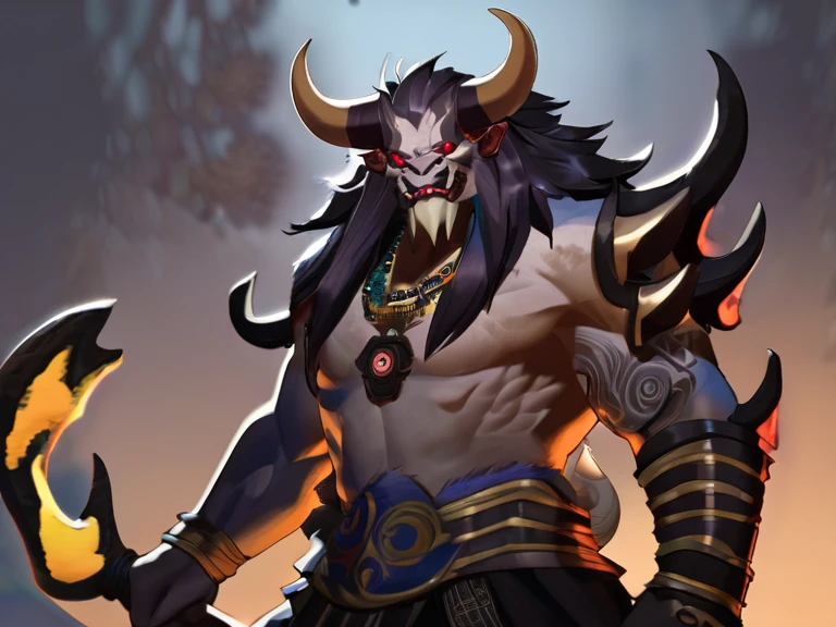Male oni - add canine tusk
