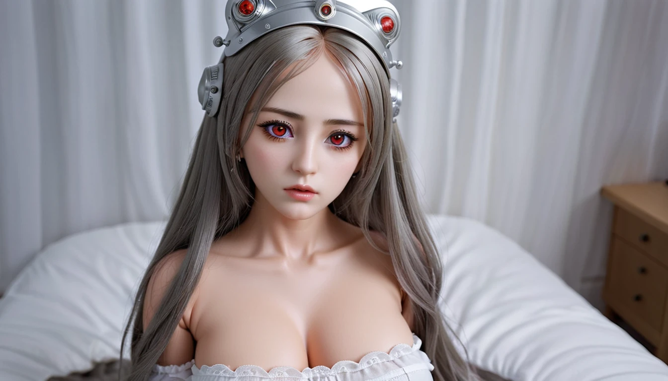 naughty french obedient slave、a beauty girl達、Colossal tits、((Huge trill heart mark on anime nipples、Heart-shaped nipples))、a beauty girl、Glowing skin、Swaying udder、Hands are tied、Hand flail、embarassed face、masutepiece、A detailed